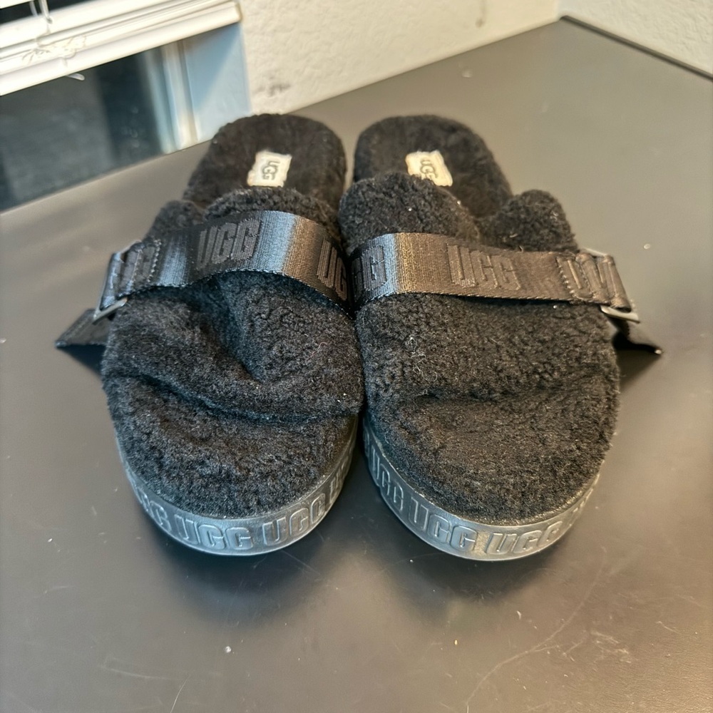 Ugg Sandals Fluffita Platform Chunky Slides Sherp… - image 5